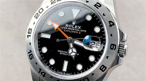 rolex explorer 2 black on wrist|explorer 2 rolex price.